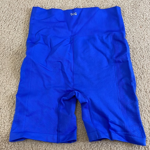 DSG Royal Blue Bike Shorts - Picture 2 of 4